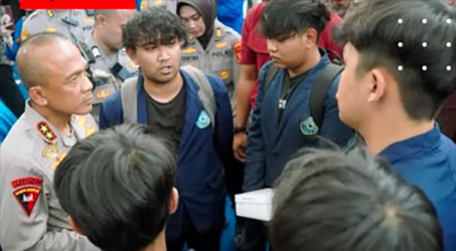 Setelah Buat Pernyataan, Mahasiswa Peserta Aksi Anarkis Dilepaskan Polda Jabar